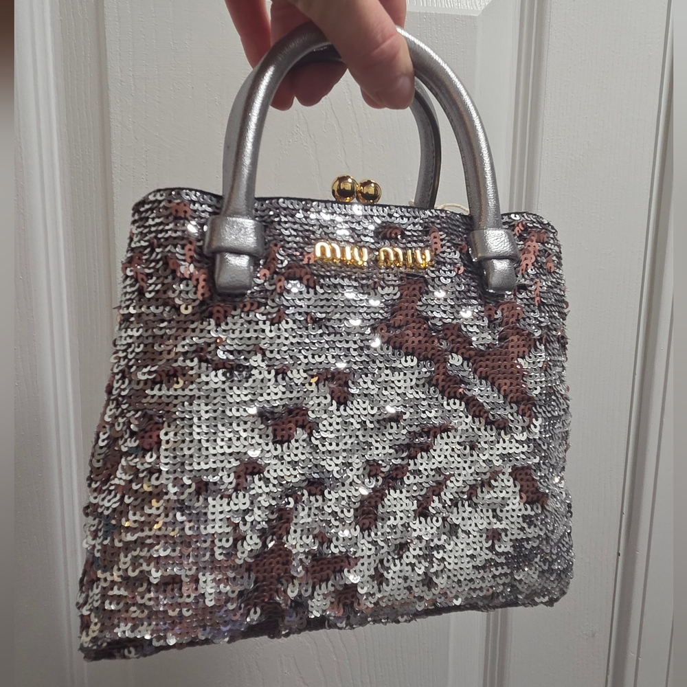 🦄 Miu Miu sequin mini bag 🦄
